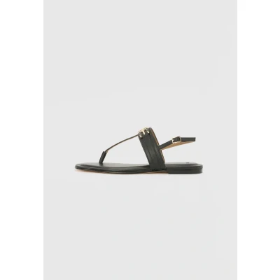 Afbeelding van BOSS Emberlyn Teensandalen, Dames, Maat: 37, Black Leer