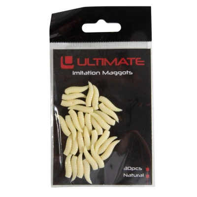 Afbeelding van Ultimate Natural Imitation Maggots (30 Stuks) Imitatie aas
