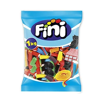 Afbeelding van Fini Wonderdoos assortiment van lakritz gevuld en gekleurd 1 kg