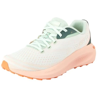 Afbeelding van Merrell Morphlite Hardloopschoenen neutraal, Dames, Maat: 42, Mentha/peach Textiel/ synthetisch