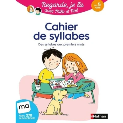 Image de Cahier de syllabes Regarde, je lis !