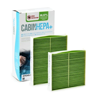 Afbeelding van PURFLUX AHH245 2 Interieurfilter Filter voor zwevende deeltjes (HEPA) 155 158 32 PEUGEOT: 2008 Estate, 208 I Hatchback, 207 Hatchback