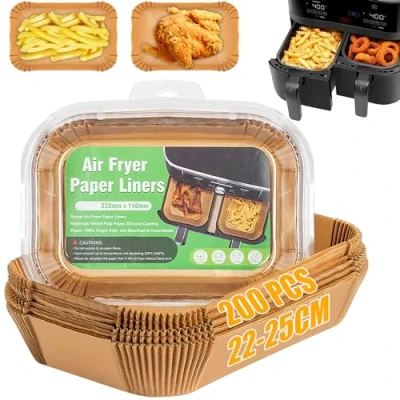 Afbeelding van Owelth Heteluchtfriteuse bakpapier 20 24 cm