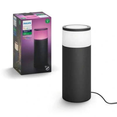 Image de Philips Hue Calla Lampe sur Pied White and Color Noir Bas Extension