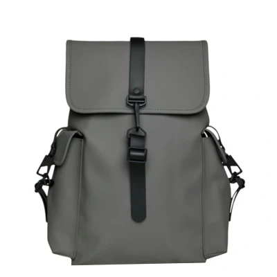 Afbeelding van Rains Rucksack Cargo W3 black grey Rugzak