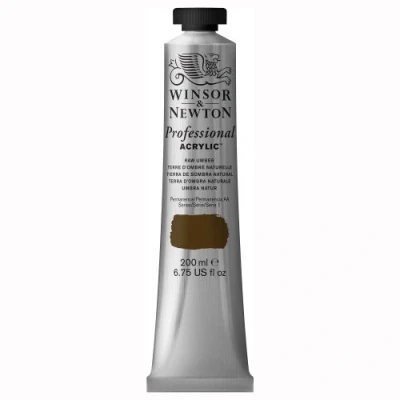 Afbeelding van Winsor &amp; Newton Professionele acrylverf, 200 ml, ruwe schaduw, aarde
