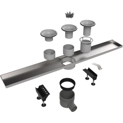 Afbeelding van Easy Drain Multi inbouwdeel met zijuitloop 90
