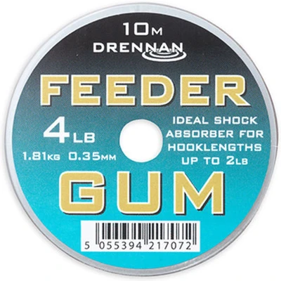 Afbeelding van Drennan Feeder Gum (10m) Maat : 6lb 0.45mm
