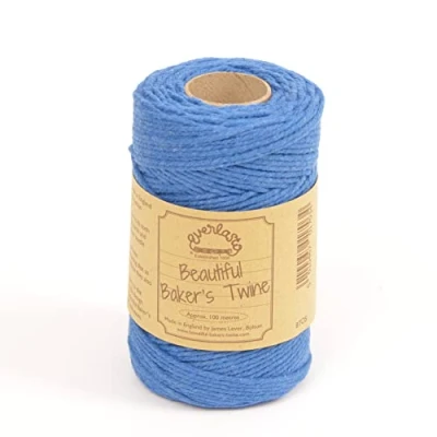 Afbeelding van Everlasto Stevig katoenen touw, 100 m, Oxford blauw