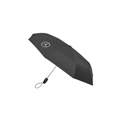 Afbeelding van Mercedes Benz Officiële paraplu Collection. Officieel product., opvouwbaar zwart, Mediana, Zwart