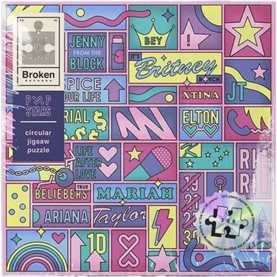 Afbeelding van Broken Records Puzzel (200 Stukjes) Pop