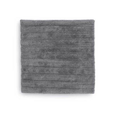 Afbeelding van Heckett Lane Badmatten Set Vivienne antracite Bidetmat 60x60