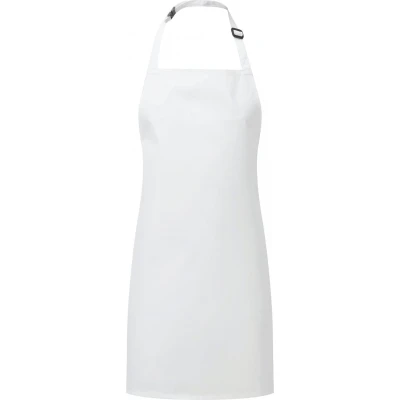 Afbeelding van Premier Waterdichte schort met bovenstuk “Essential PR145 White
