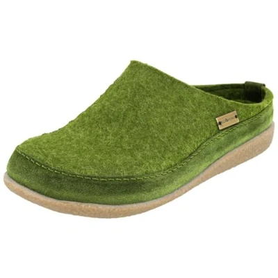 Afbeelding van Haflinger Chaussons mixte adulte Blizzard Skane 718025, Pointure:46 EU, La couleur:vert