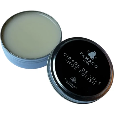 Afbeelding van Schoensmeer met bijenwas 50ml Kleurloos