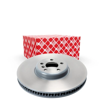 Afbeelding van FEBI BILSTEIN 175490 Remschijf Vooras rechts 374 36 5 112 interne ventilatie Gecoat BMW: Saloon, Touring, 7