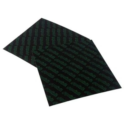 Afbeelding van Membraanplaat vel Polini Carbon Universeel Groen 0.35mm