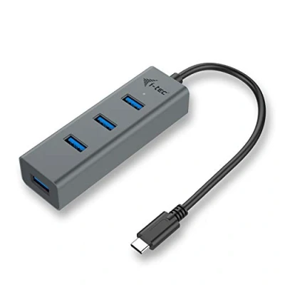 Image de i Tec USB C 3.1 Metal HUB Concentrateur (hub) 4 x SuperSpeed 3.0 de bureau