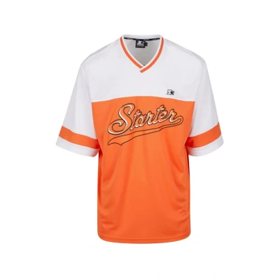 Afbeelding van Starter Tshirt print, Heren, Maat: Medium, Mandarin