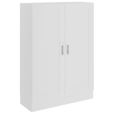 Image de vidaXL Bibliothèque Blanc 82,5x30,5x115 cm Bois d&#039;ingénierie802714