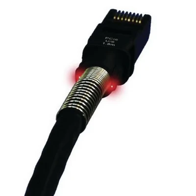 Image de Cordon RJ45 catégorie 6A U/FTP LSOH noir 1,5 m