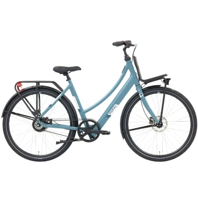 Afbeelding van Popal ROYL1 Elektrische damesfiets 360Wh Steel Teal