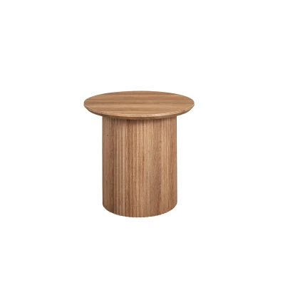 Afbeelding van Bijzettafel Lagos Ø50 x 46 cm Old Oak design