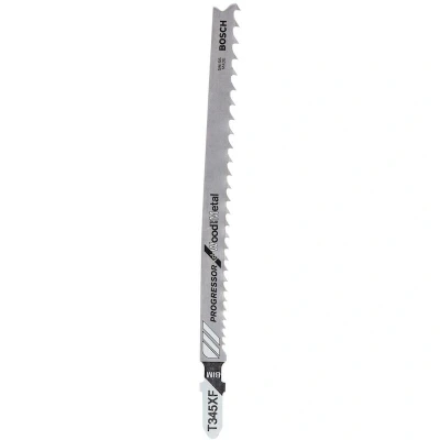 Afbeelding van Bosch Accessories 2609256737 Decoupeerzaagblad bimetaal, T 345 XF 2 stuk(s)