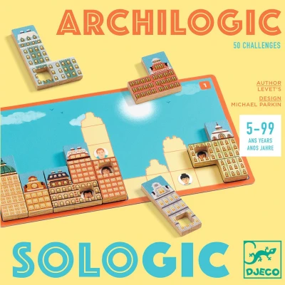 Afbeelding van Djeco logicaspel sologic archilogic