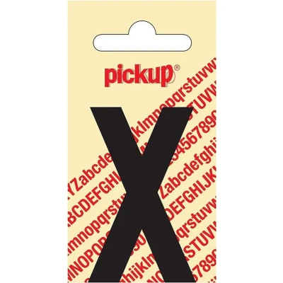 Afbeelding van Plakletter Nobel Sticker letter X amsterdam Pickup