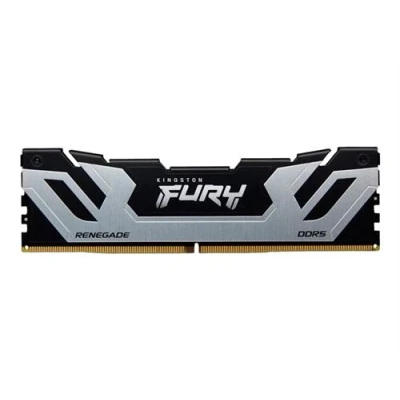 Image de Kingston FURY Renegade DDR5 module 24 Go DIMM 288 broches 4200 MHz / PC5 67200 CL40 1.45 V mémoire sans tampon on die ECC noir et argent