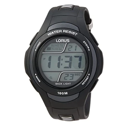 Afbeelding van Lorus R2305EX9 Heren Horloge 44 mm Kunststof