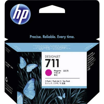 Afbeelding van HP Inktcartridge CZ135A 711XL rood HC