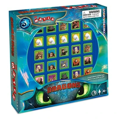 Afbeelding van Top Trumps Match hoe je draak kunt trainen (kinderspel)