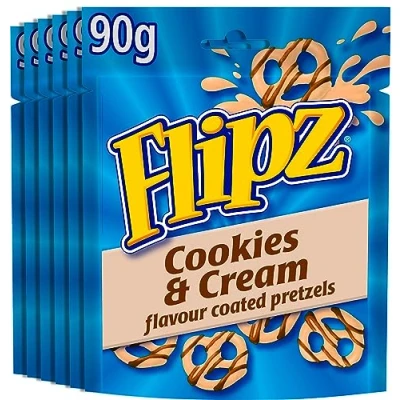 Afbeelding van Flipz Cookies &amp; Creme 90 Gram
