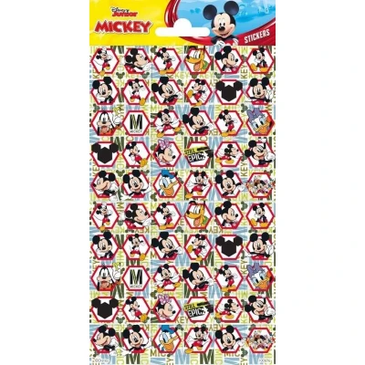 Afbeelding van Funny Products Stickers Mickey Mouse 20 X 10 Cm Papier 60 Stuks