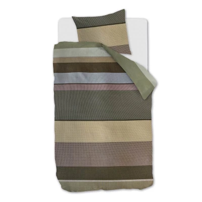 Afbeelding van Kardol Sequins Dekbedovertrek Eenpersoons 140x200/220 cm Groen
