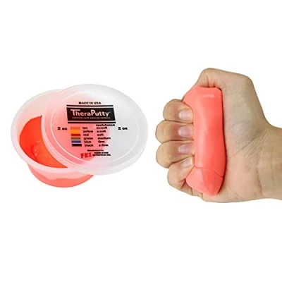 Afbeelding van CanDo Antimicrobiële therapie, therapeutische boetseerklei, 56 g, rood (licht)