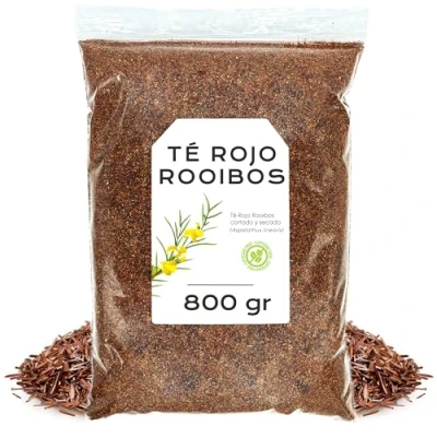 Afbeelding van Rode Rooibos 800 g Infusie Losse Tea Natuurlijke eigenschappen (800 g, Rooibos)