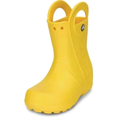 Afbeelding van Crocs Handle IT RAIN BOOT KIDS Regenlaarzen voor kinderen, Maat: 28/29, Yellow Kunststof