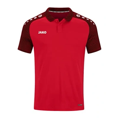 Afbeelding van Polo Performance Rood/zwart / 3XL