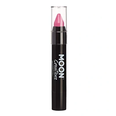 Afbeelding van Moon Creations Gezichtsverfstift, 3,2 g, zweet en waterbestendig, dierproefvrij, voor kostuums, feesten, Halloween, kinderen, volwassenen, roze