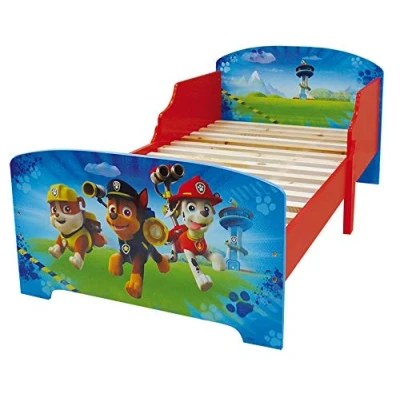 Afbeelding van Fun House 712532 kinderbed Paw Patrol, met houten latten, MDF, blauw, 140 x 70 59 cm