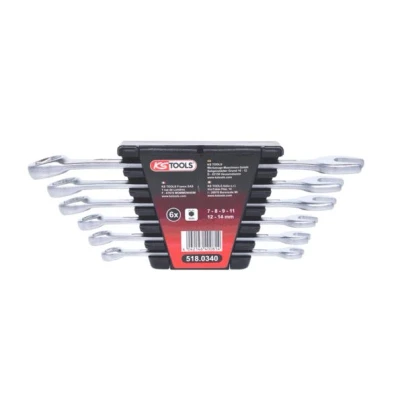 Afbeelding van KS TOOLS 518.0340 Remleiding sleutelset 7, 14 Recht