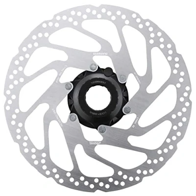 Afbeelding van Shimano Remschijf Rt em300 160 Mm Rvs Center lock Zilver