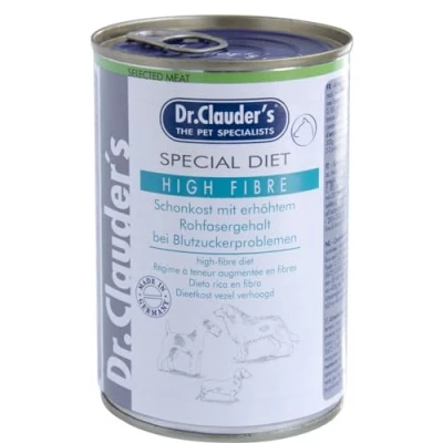 Afbeelding van Dr Clauder&#039;s Best Choice Tin Vezelrijke Proteïne 6x400g