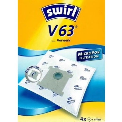 Afbeelding van Swirl stofzuigerzak V63 MicroPor voor Vorwerk stofzuigers