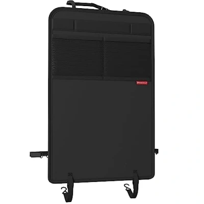 Afbeelding van ATHLON TOOLS Rugbeschermingsmat met coating, bescherming voor de rugleuning van auto, versterkt, netvakken, vuilafstotend, onderhoudsvriendelijk en waterdicht
