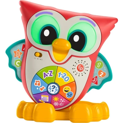 Afbeelding van Fisher Price Linkimals Uil Educatief Speelgoed Franstalige Editie