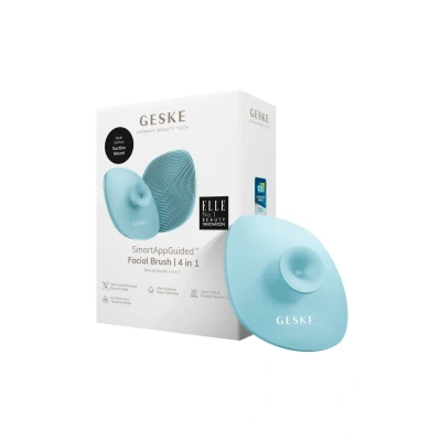 Afbeelding van Geske SMARTAPPGUIDED Facial Brush 4 IN 1 Makeupkwastje, Maat: One Size, Turquoise